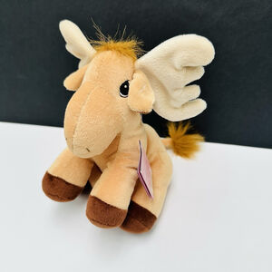 Enesco TENDER TAILS MOOSE 7" Plush PRECIOUS MOMENTS Stuffed Animal Original Tag
